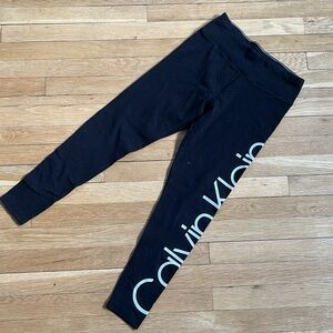 Black Calvin Klein leggings